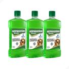 Kit 3 Shampoo Para Cães Antipulgas Carrapato 500ml World Medida:500ml