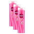 Kit 3 Shampoo Seda Ceramidas Infusão Ativa Retinol e Colágeno 325ml