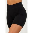 KIT 3 Shorts feminino academia liso Bermudinha malhar cintura alta