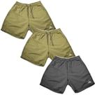 Kit 3 Shorts Masculino Bermudas Básicas Moda Praia Academia Kit 3 Shorts Masculino Bermudas Básicas Moda Praia Academia