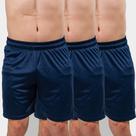 Kit 3 Shorts Masculinos Dry Fit Esportivo - Para Futebol, Corrida, Banho e Academia Kit 3 Shorts Masculinos Dry Fit Esportivo - Para Futebol, Corrida, Banho e Academia