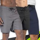 KIT 3 Shorts SURF LISO Mauricinho Bermuda Praia Academia Tactel Verão 1045 KIT 3 Shorts SURF LISO Mauricinho Bermuda Praia Academia Tactel Verão 1045