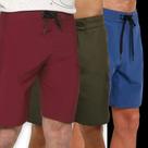 KIT 3 Shorts SURF LISO Mauricinho Bermuda Praia Academia Tactel Verão 1045 KIT 3 Shorts SURF LISO Mauricinho Bermuda Praia Academia Tactel Verão 1045
