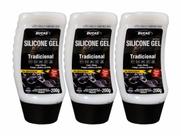 Kit 3 Silicone Gel Painel Bucas Perfumado Tradicional 200G