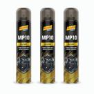 Kit 3 Silicone Spray 300ml Mundial Prime Tutti Frutti Brilho