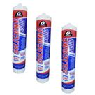 Kit 3 Silicones Incolor Acético Garin 250g -alta Qualidade