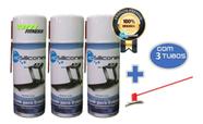 Kit 3 Silicones Lubrificante JAC 480ml Próprio P/ Esteira