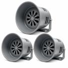 Kit 3 sirene industrial ms 290 - 110db - 220v sibratec