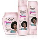 Kit 3 Skala Divino Potão Shampoo + Condicionador + Creme 1kg