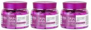 Kit 3 Skin Hair Nails Femme Luminus - Unilife - 90 Capsulas Kit 3 Skin Hair Nails Femme Luminus - Unilife - 90 Capsulas