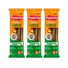 Kit 3 Snack Dental Petiscão Óleo de Coco e Menta 3 Unidades