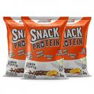 Kit 3 snack protein nutritivo lenon pepper 12g de proteina