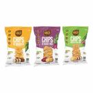 Kit 3 Snacks Assados: Mandioca, Batata Doce, Mix 42g