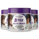Kit 3 Solta Cachos Amazun Btox Antifrizz Vegano Livre Formol