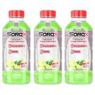 Kit 3 Sorox Sabor Limão 550ml