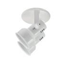 Kit 3 Spot Caneca Suporte 2 Lâmpada Direcionável E-27 Branco Kit 3 Spot Caneca Suporte 2 Lâmpada Direcionável E-27 Branco