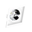 Kit 3 Spot Embutir Quadrado Recuado Ar111 Branco