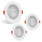 Kit 3 Spot LED Embutir 7W Redondo 4000K Branco Neutro Econômico Kit 3 Spot LED Embutir 7W Redondo 4000K Branco Neutro Econômico