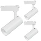 Kit 3 Spot Led Mr16 Para Trilho Eletrificado Branco 110/220v 6500k Frio