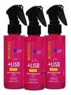 Kit 3 Spray Pré-escova +liso Antiumidade 100ml Bio Extratus