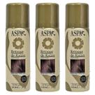 Kit 3 Spray Retoque Raíz Instantâneo Cast. Escuro ASPA 60ml
