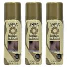 Kit 3 Spray Retoque Raíz Instantâneo Castanho Claro ASPA 60ml