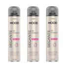 Kit 3 spray secador secante de esmalte unha ae mood 400ml mh