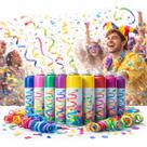 Kit 3 Spray Serpentina Retardante de Chamas para Festas e Eventos Carnaval