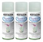 Kit 3 Spray Vidro Jateado Transparente Esmerilado Rust Oleum