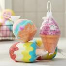 Kit 3 Squishy Super Macio Sorvete De Espuma Sortido REF. JF765