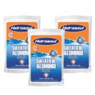 Kit 3 Sulfato De Aluminio 2kg Decantador Piscina Hidroazul
