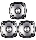 Kit 3 super tweeter hp tw450 150w difusor alumínio hard power cores