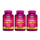 Kit 3 Suplemento Alimentar Biotina Com 60 Cápsulas Herbamed