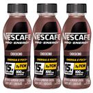Kit 3 Suplemento Alimentar Nescafé Pro-Energy 15g de Proteína Chococino 270ml
