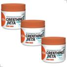 Kit 3 Suplemento Creathinex Beta 450g Creatina Monohidratada Alanina Massa Muscular Pré Treino Pura