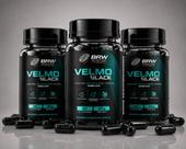 Kit 3 Suplemento Velmo Black 60 Cápsulas Energia Vitalidade Sem Sabor Kit 3 Suplemento Velmo Black 60 Cápsulas Energia Vitalidade Sem Sabor