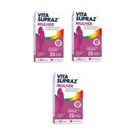 Kit 3 Suplemento Vita Supraz Mulher Imunidade Vitamina 60cps Kit 3 Suplemento Vita Supraz Mulher Imunidade Vitamina 60cps