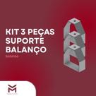 Kit 3 suporte balanço 300x100