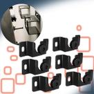 Kit 3 Suporte Fixo de Parede 13 a 70 Polegadas Slim Preto Até 60Kg Para Tv Smart Plasma Led Lcd