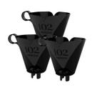 Kit 3 Suporte Para Filtro Coador Café Garrafas Sanremo 102 Kit 3 Suporte Para Filtro Coador Café Garrafas Sanremo 102