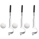 Kit 3 suporte simples comum 19mm para varão simples - várias cores