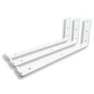 KIt 3 Suportes Mão Francesa Formato L Cantoneira De Parede 30cm Para Prateleira KIt 3 Suportes Mão Francesa Formato L Cantoneira De Parede 30cm Para Prateleira