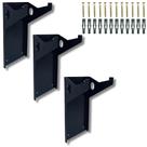 Kit 3 Suportes Para Organização Cozinha Fixação De Parede Moderno Aço Robusto Para Botijão De Gás Kit 3 Suportes Para Organização Cozinha Fixação De Parede Moderno Aço Robusto Para Botijão De Gás