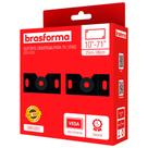 Kit 3 Suportes para TV Universal até 40kg - BRU951