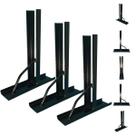 Kit 3 Suportes Pretos Para Motor De Portão Basculante Com Base De 20cm Estrutura Forte Kit 3 Suportes Pretos Para Motor De Portão Basculante Com Base De 20cm Estrutura Forte