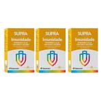 Kit 3 Supra Imunidade Vitaminas, Zinco E Selênio 60 Capsulas