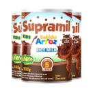 Kit 3 Supramil Bebida de Arroz Kids Chocolate Unilife 500g