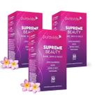 Kit 3 Supreme Beauty Biotina Hialurônico Zibco Silício PuraVida