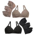 Kit 3 Sutiã Plus Size Confortável Feminina Algodão Kit 3 Sutiã Plus Size Confortável Feminina Algodão