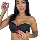 Kit 3 Sutiã Sem Alça sem alça Feminino Com Bojo Alça De Silicone Removível Não Marca Soutien